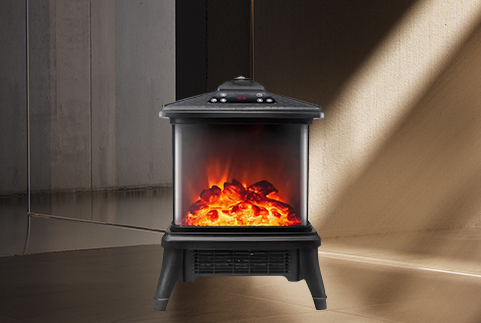 Portable ceramic fan heater
